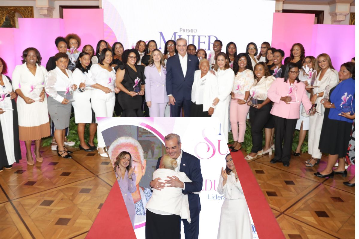 Presidente encabeza premio Mujer Supérate