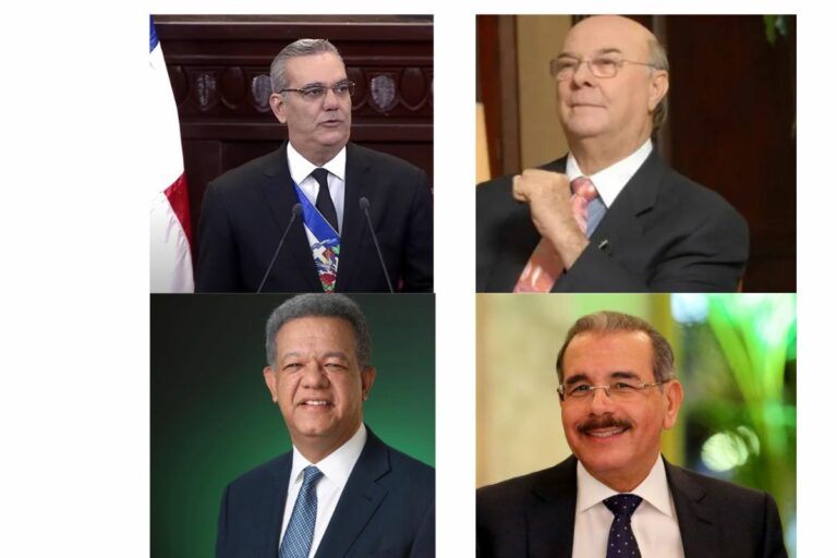 Presidente y expresidentes analizan tema haitiano