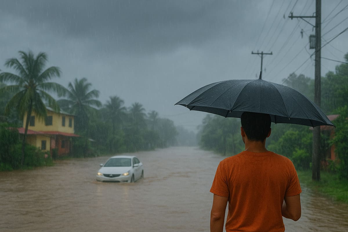 Refuerzan medidas preventivas ante el paso de la tormenta tropical Melissa