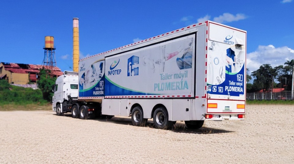 INFOTEP instala talleres móviles en Montellano