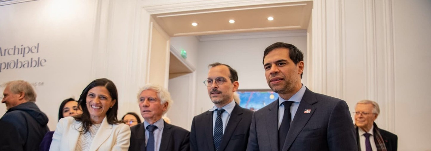 Embajada dominicana en Francia inaugura la exposición